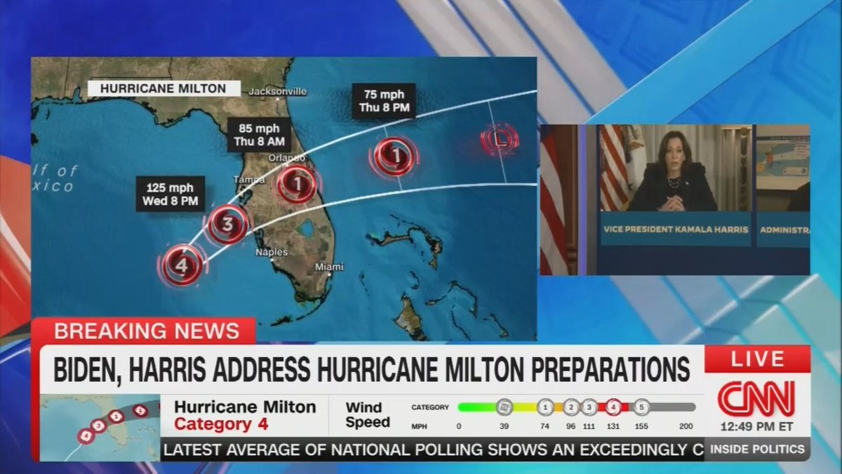 To any company who would use Hurricane Milton to exploit people who are desperate for help through illegal fraud or price-gouging, whether at the gas pump, airport, hotel counter or anywhere else: you will be held accountable.