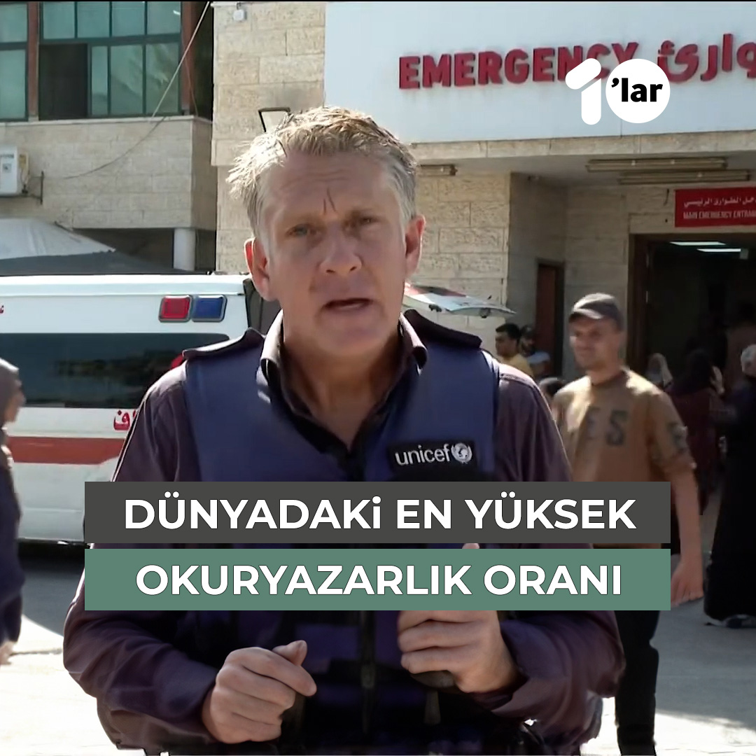 “Gazze’deki okuryazar oranı, dünyadaki en yüksek oranlardan biridir ve her zaman böyle olmuştur.” UNICEF sözcüsü Gazze’de ateşkesin neden uygulanması gerektiğini anlatıyor.