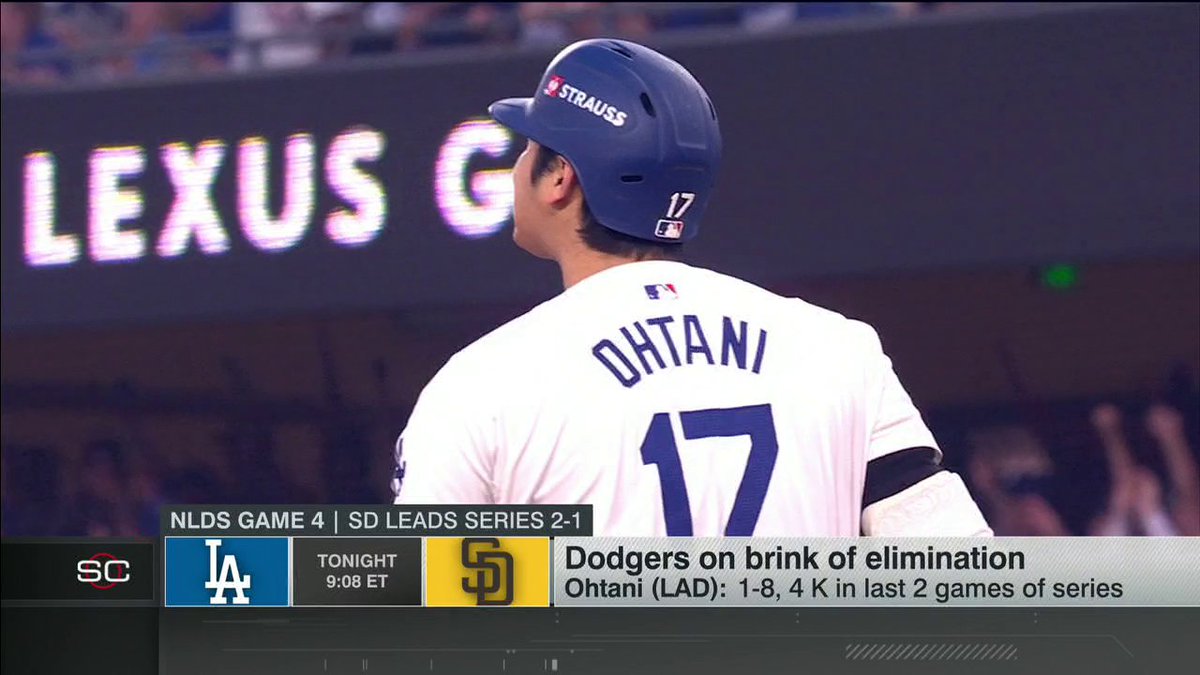 "They need their $700 million-dollar man, Shohei Ohtani, to step up in a big way." Jessica Mendoza on what the Dodgers need to force a Game 5 ✍️