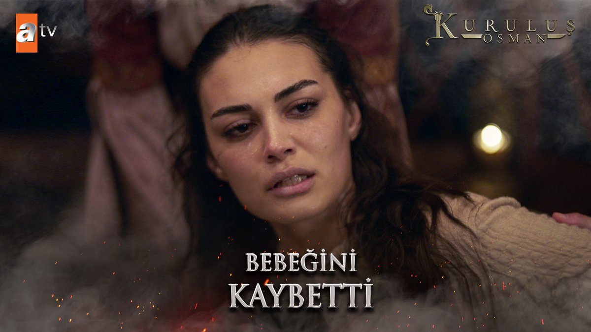 Alaeddin Bey ve Gonca Hatun bebeğini kaybetti. "Bebeğim neden ağlamaz?" #KuruluşOsman atv