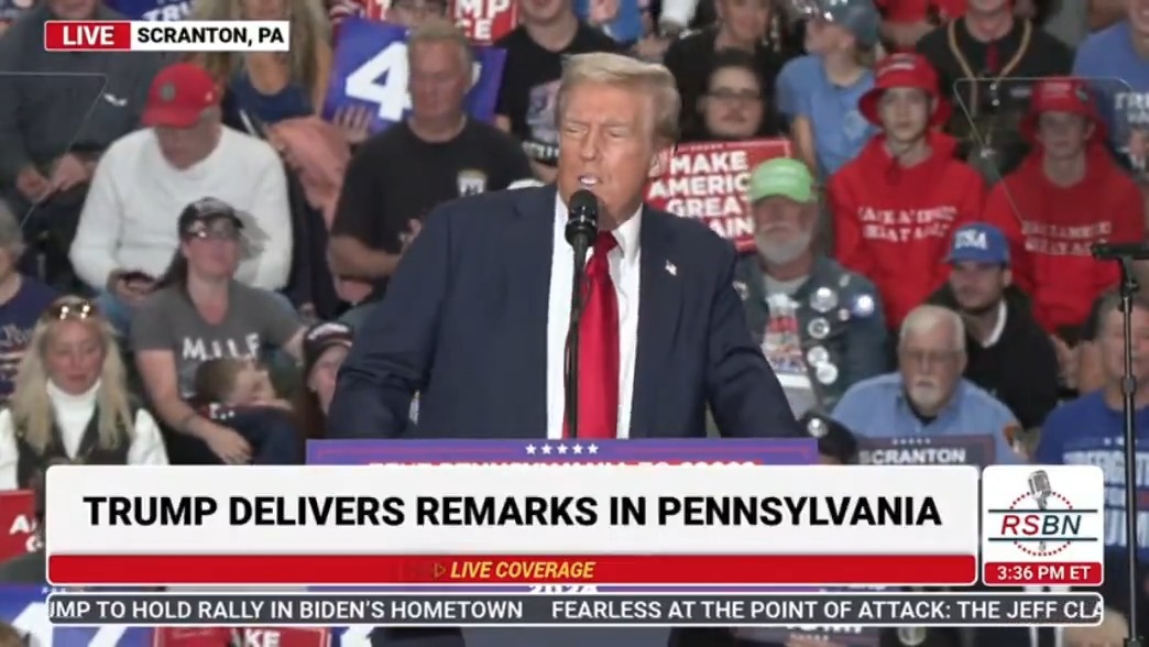 Trump: The wind, the wind… The wind, the wind, the wind is, the wind is bullshit. I'll tell you, it's horrible. The windmills aren't wind