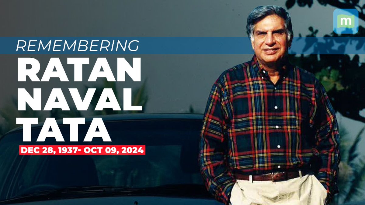 ๐จIndia lost a Titan today. Ratan Naval Tata, an icon of India Inc and a beacon of inspiration for millions passed away at 86. While Ratan Tata had a calm and gentle visage, he possessed nerves of steel, steering Tata Sons through multiple challenges #RatanTata #Legend #TataSons | Chandra R. Srikanth Nalin Mehta