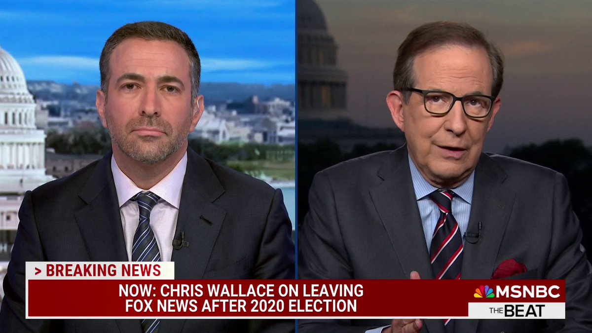 CNN's Chris Wallace comments on the Fox defamation suit, adding: "there ought to be a price to pay when you don't tell the truth."