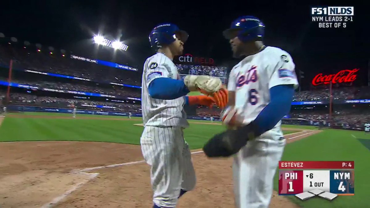 FRANCISCO LINDOR GRAND SLAM!! METS TAKE THE LEAD!! 📲 Watch in 4K on the FOX Sports App: