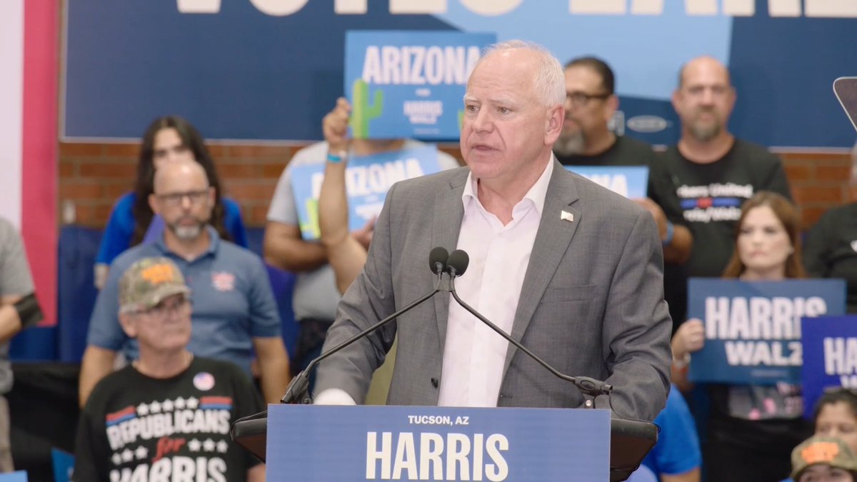 Gov. Walz: Remember when Republicans were the party of freedom? You can't tell me that John McCain would be ok with a former president telling Vladimir Putin to ‘do whatever the hell you want’ in Ukraine. That's not the party of McCain nor Reagan