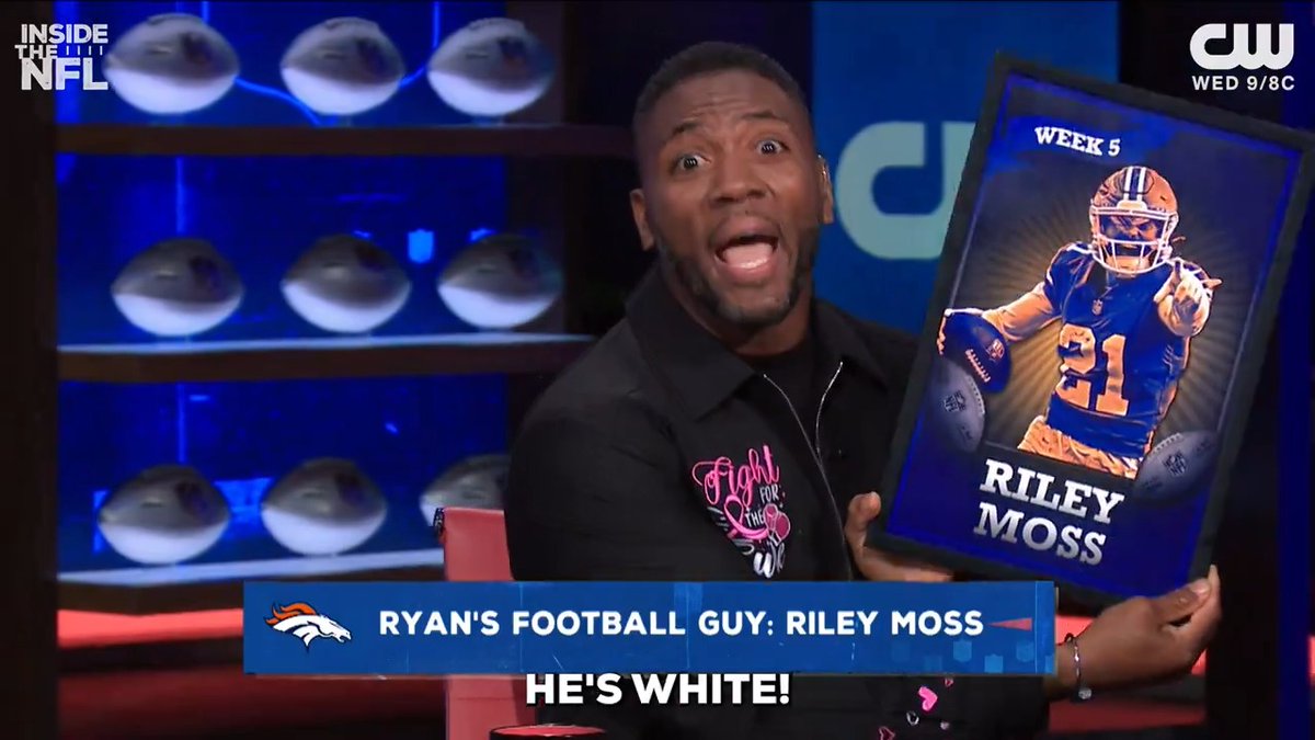 Riley Moss is Richard Clark's Football Guy after breaking a rather peculiar 22-year long record 😂