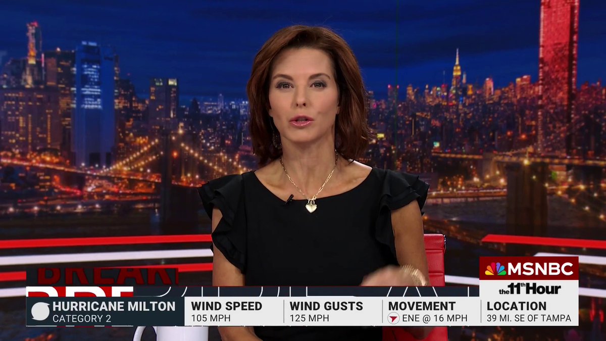 BREAKING: At least 2 people are confirmed dead in Florida as a result of Hurricane Milton.