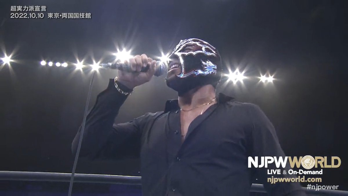 2 years ago today: Titán joined Los Ingobernables de Japon! #njpw Titan