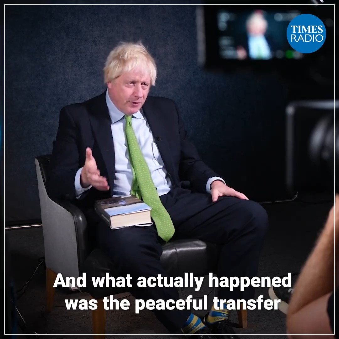“I personally don't think he intended to overthrow the constitution.” Boris Johnson defends Donald Trump over the January 6th attack on the US Capitol and argues the former president would have prevented the Russian invasion of Ukraine. Stig Abell | #TimesRadio