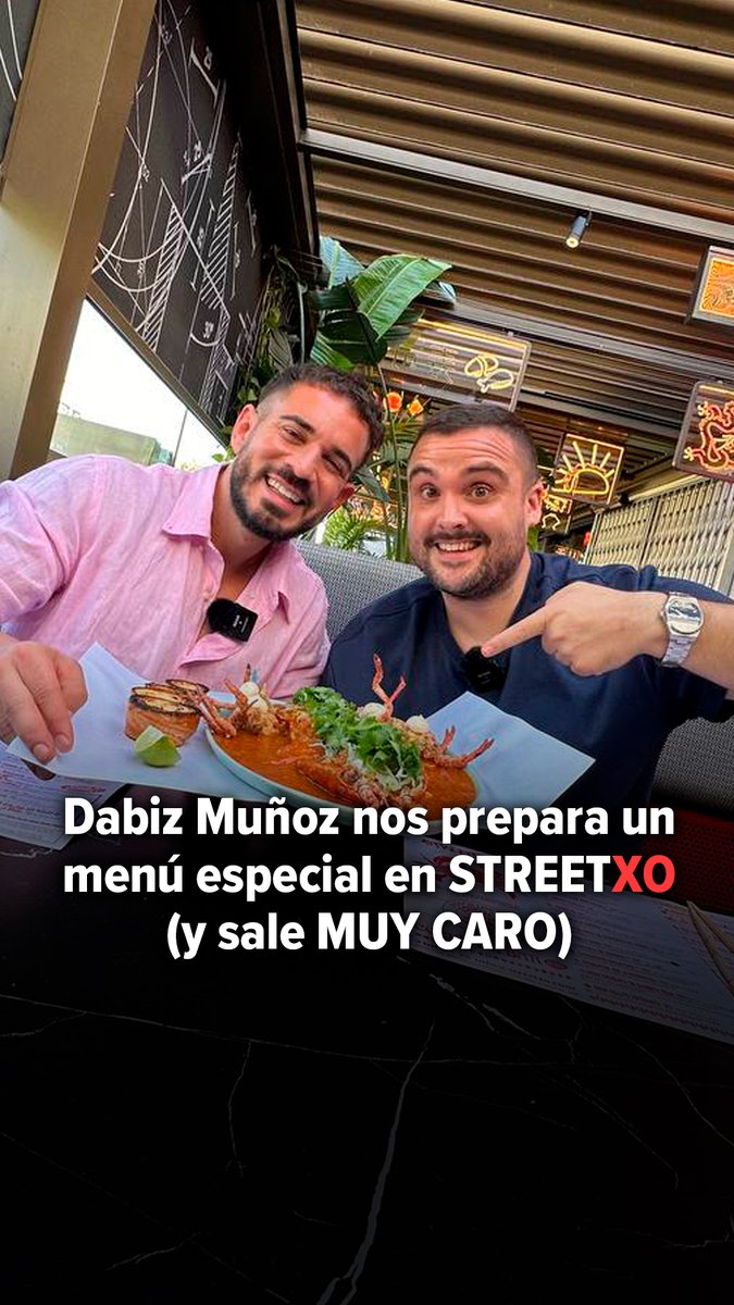 👨🏼‍🍳 Dabiz Muñoz nos prepara un menú especial en 'Streetxo' (y sale MUY CARO) 💷💶 Por Cenando con Pablo y Álvaro Palazón ⛩️ 👈🏼 ¡VÍDEO COMPLETO!