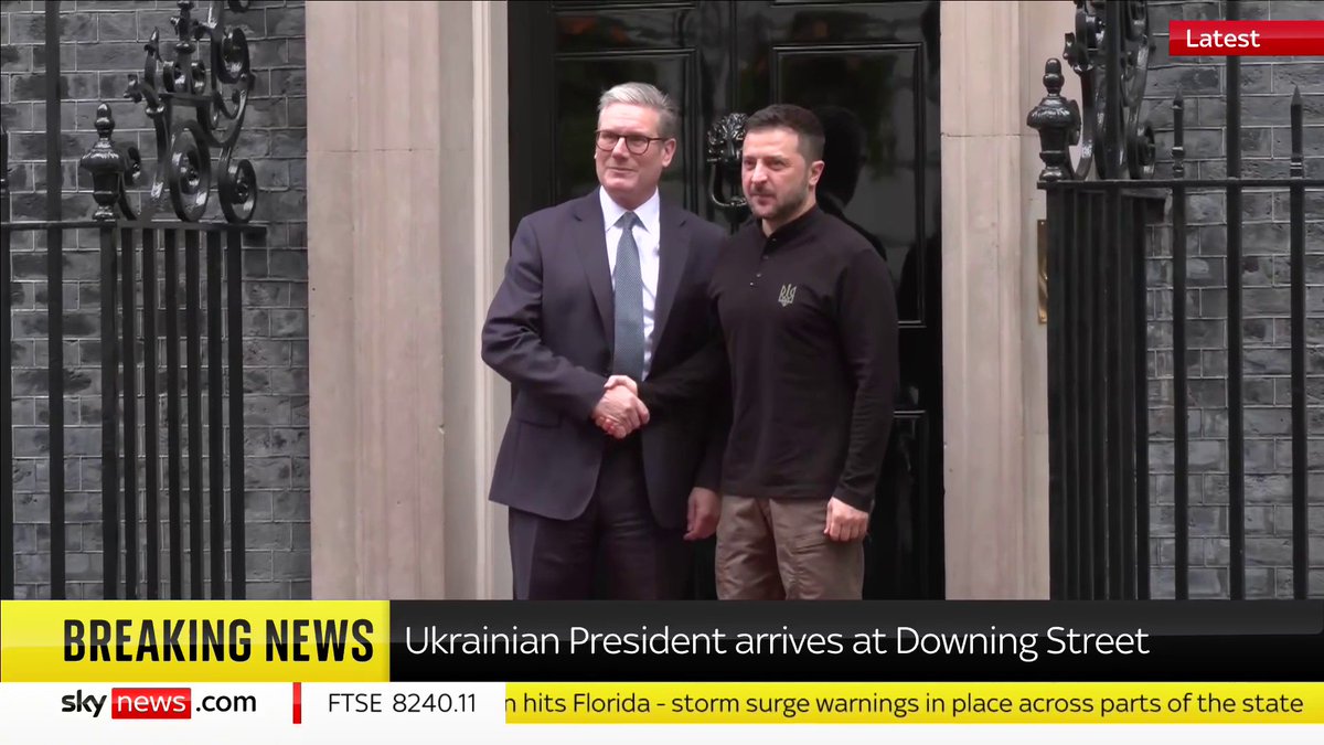 Zelenskyy has a guarantee of £3bn a year from the UK 🇬🇧 for as long as is needed He can be thankful he is not the President of a Muslim country in the Middle East occupied for over 70 years and subjected to a genocide The UK has a racist foreign policy.