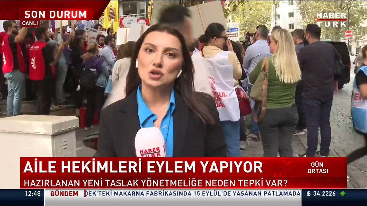 Aile hekimleri eylem yapıyor. Hazırlanan yeni taslak yönetmeliğe aile hekimleri tepki gösterdi.