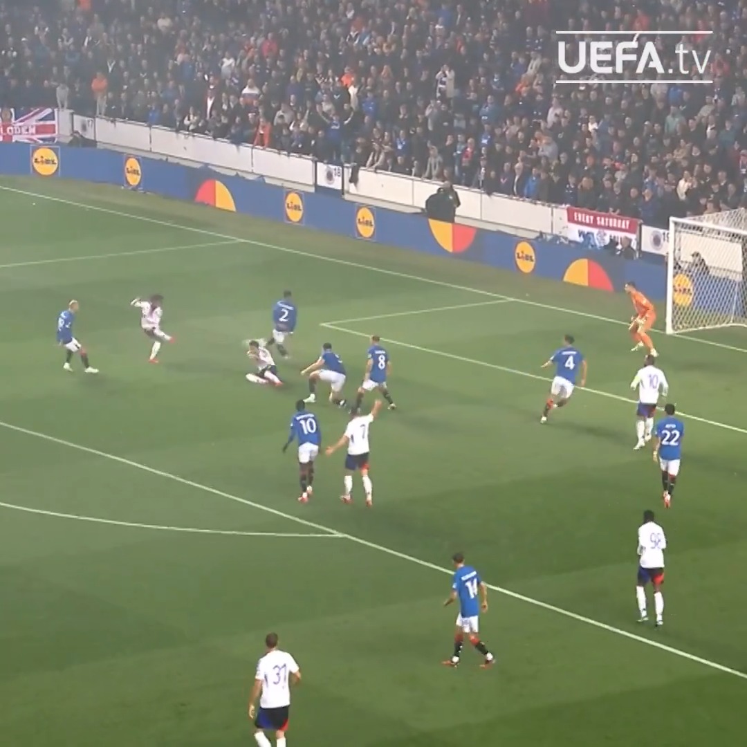 🇫🇷 Rayan Cherki's footwork 🤤 🇧🇪 Malick Fofana's finish 😤 Olympique Lyonnais | #UEL