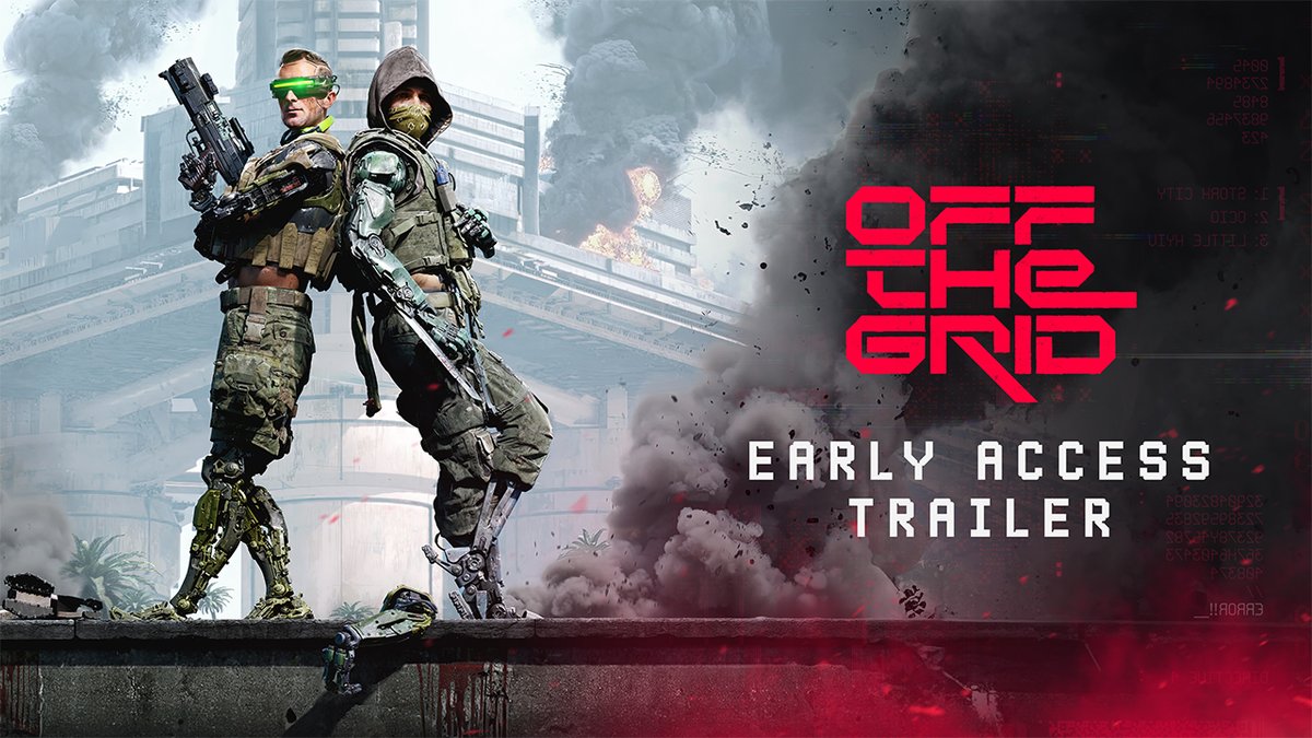 HUGE news! Our AAA Extraction Royale Off The Grid has launched its Early Access on PC (Epic), PlayStation 5 and Xbox (Insider)! We are SO proud of everyone at Gunzilla who poured their hearts into such an amazing game that will push the boundaries of gaming for years to come 💚 Watch the full trailer here: