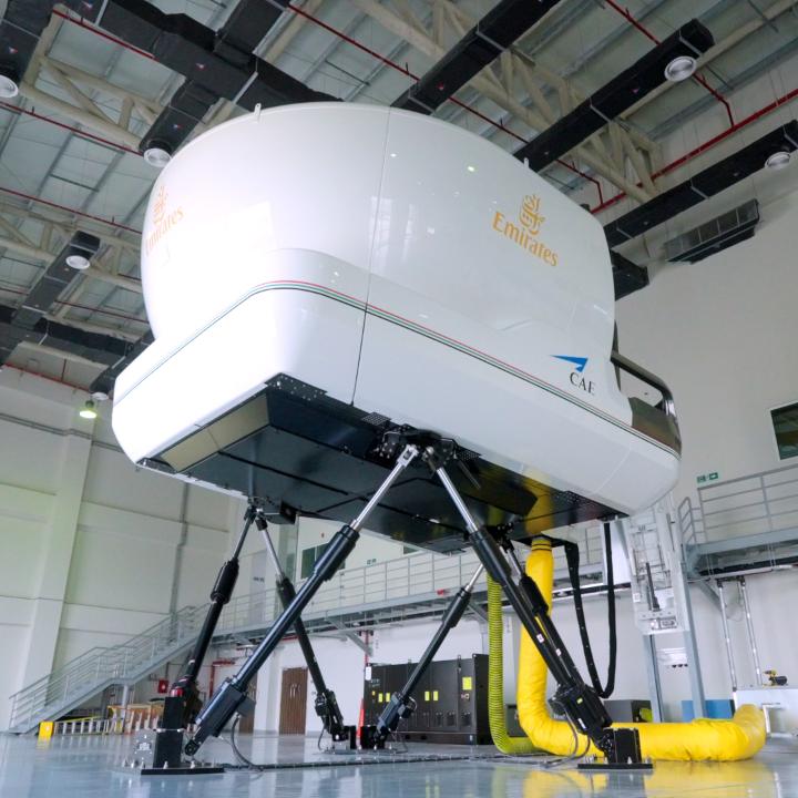 With a groundbreaking first, Emirates introduced its state-of-the-art A350 simulators and systems to support both pilot and cabin crew training.