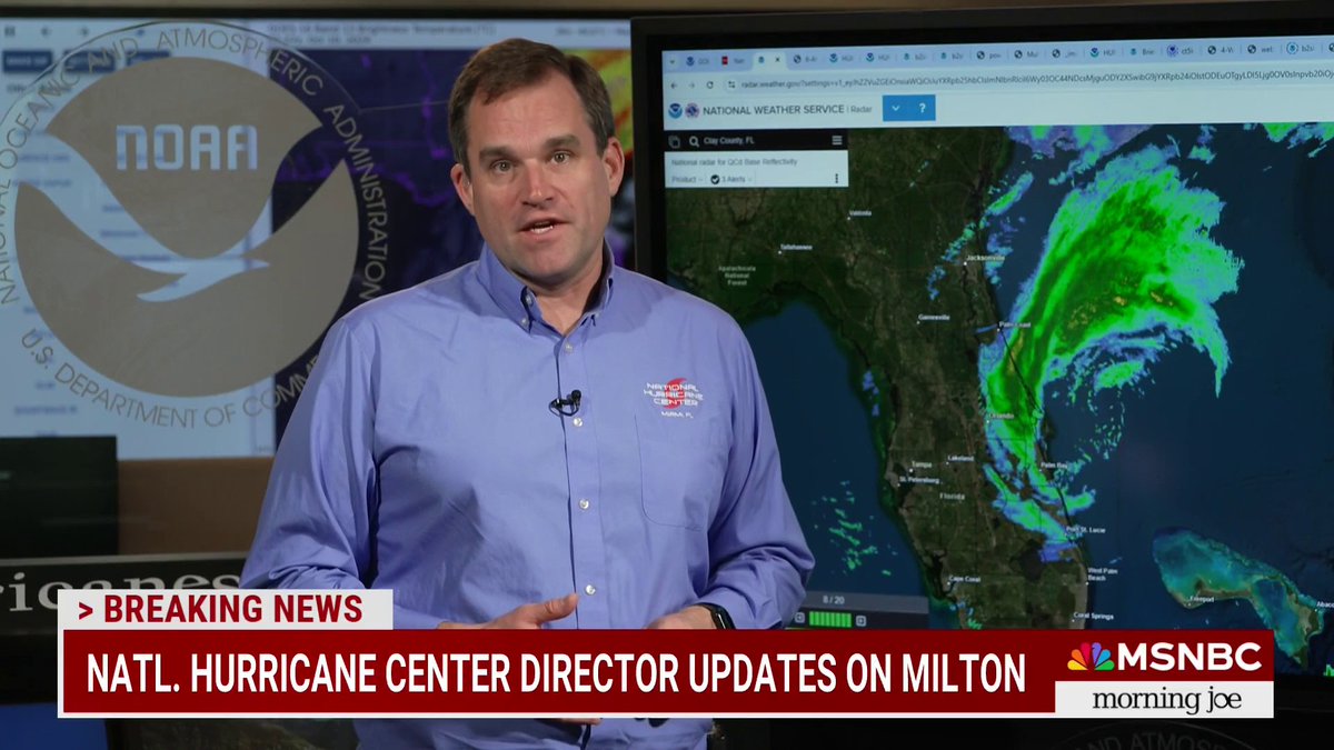 "Our main concern now is going to turn to post-storm safety." National Hurricane Center Director Michael Brennan provides updates on Hurricane Milton.