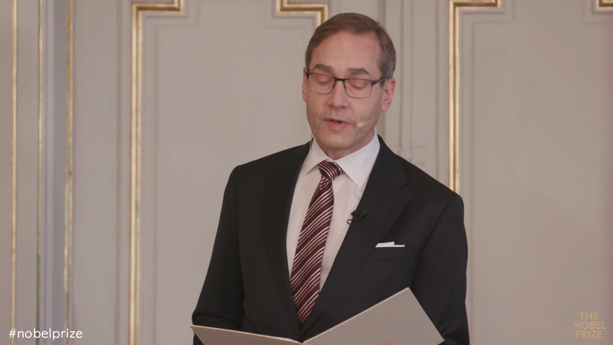"The 2024 Nobel Prize in Literature is awarded to Han Kang." See the very moment the world discovered who was awarded this year's literature prize. Watch the full announcement: