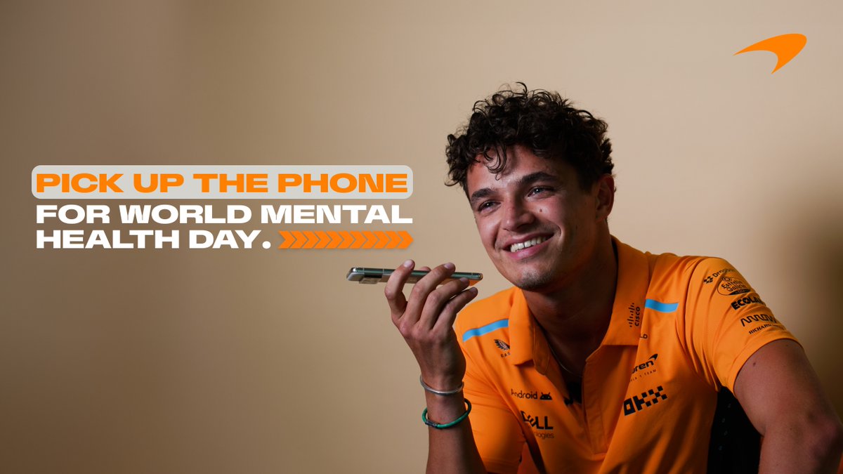 A call can make all the difference. Pick up the phone. Whether it’s checking in with a friend, family member or colleague, your voice can be someone’s lifeline. 🧡 #WorldMentalHealthDay