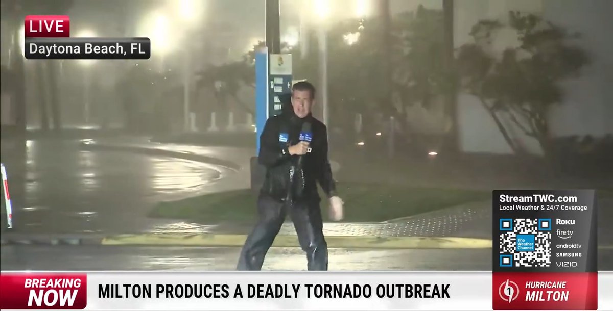 🇺🇸 | HURACÁN MILTON: Daytona Beach, Florida:
