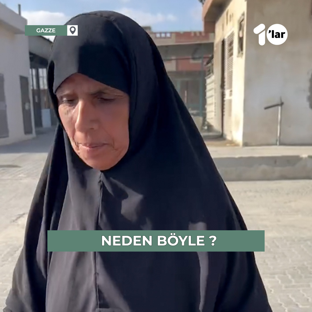 ''İsrail'deki 10 bin esirimizi kurtaracağız dedik diye yer yerinden oynadı. Dünya vicdanı sadece İsrail için mi?''