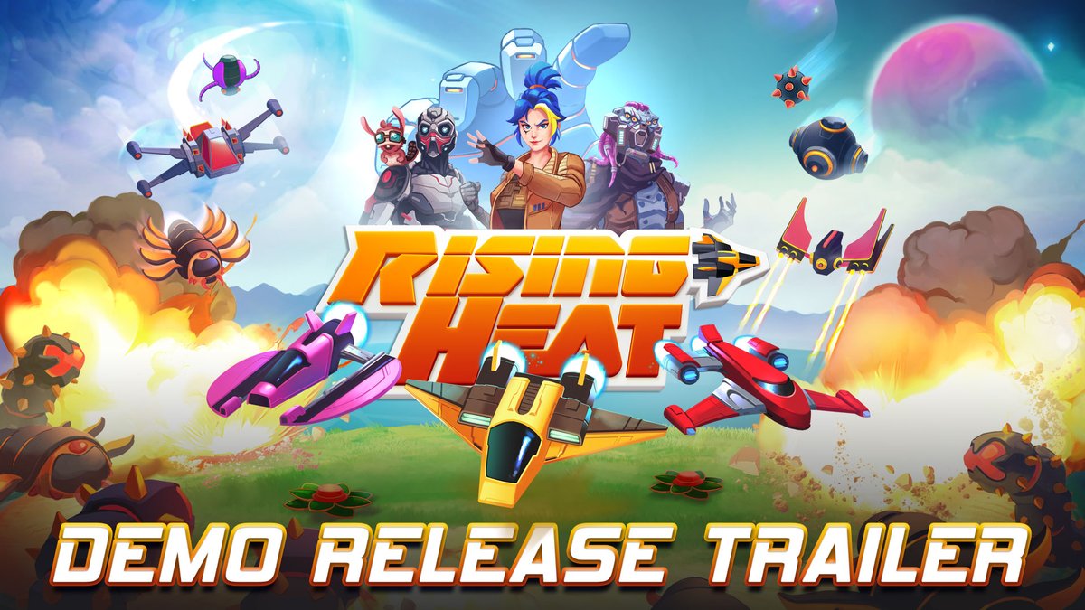 🔥 Rising Heat 🔥 pushes Horde Survival to new heights, combining fast-paced movement with a strategic upgrade system. Battle cyborg swarms, tackle huge bosses, and craft powerful builds in the FREE DEMO available now on Steam!