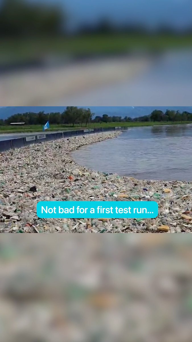 On September 25th, the first trash flood of the rainy season occurred on the Rio Motagua in Guatemala - Interceptor 021 stopped it from reaching the Gulf of Honduras.