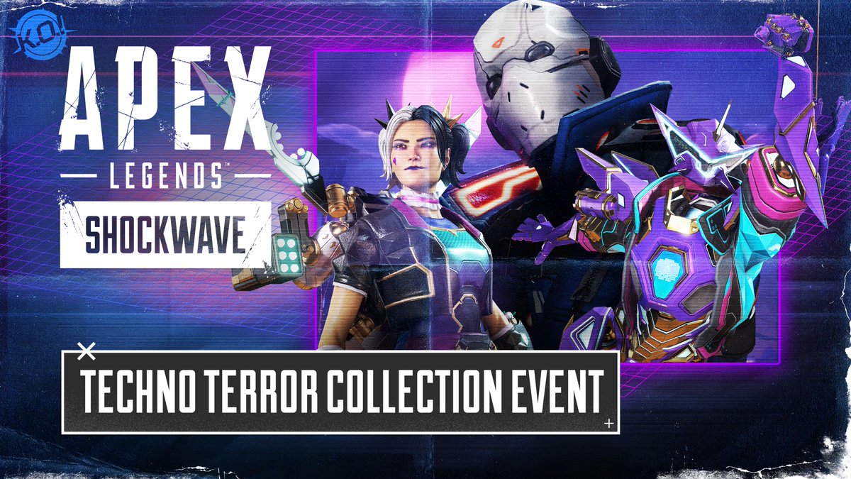 Haunt your way through the Outlands with the Techno Terror Collection Event! Trick N’ Treat Trios returns with Revivals and you can unlock Pathfinder’s Prestige Skin: Apex Mecha. Get ready for a ghoulishly good time starting Oct 15! 👻: