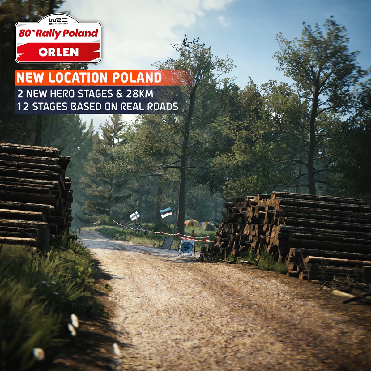 #RallyPoland is fast. VERY fast. 🚀 🎮 Drive it today: