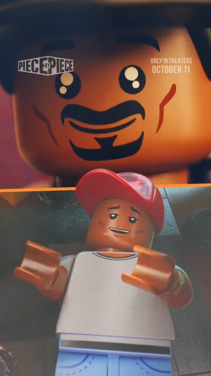 Thank you Snoop Dogg for helping me tell my story in #PieceByPiece in theaters TOMORROW. Drop a 🧩 if you’ve got your ticket, if you still need to book. Focus Features Piece By Piece @Lego_Group