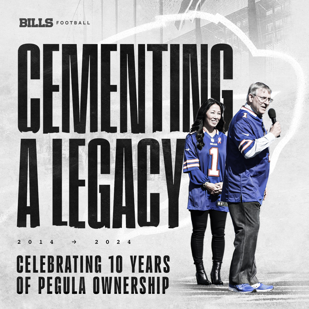 It's been 10 years, but they're just getting started. The Pegula Family is cementing their legacy in Buffalo: