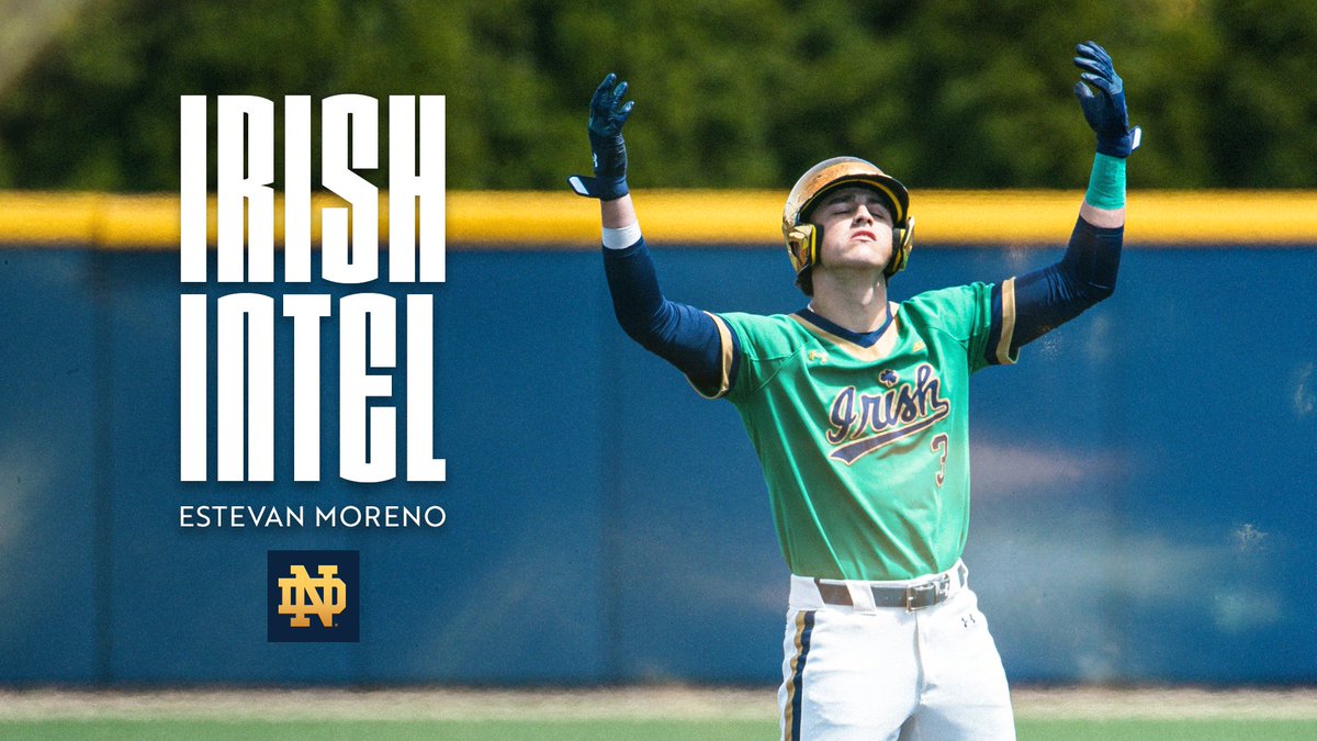 As soon as he hit it, he knew it was gone 😮💨 Estevan gives a firsthand look at the electrifying Purdue game where he showcased his power at the plate FULL IRISH INTEL → #GoIrish | Notre Dame Baseball