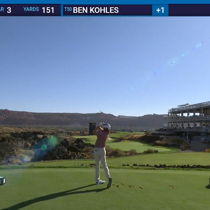 BLACK DESERT HOLE-IN-ONE for Ben Kohles! 🔥🎯 His first ace on TOUR! 🎥 PGA Tour, ESPN+ | @BDChampionship