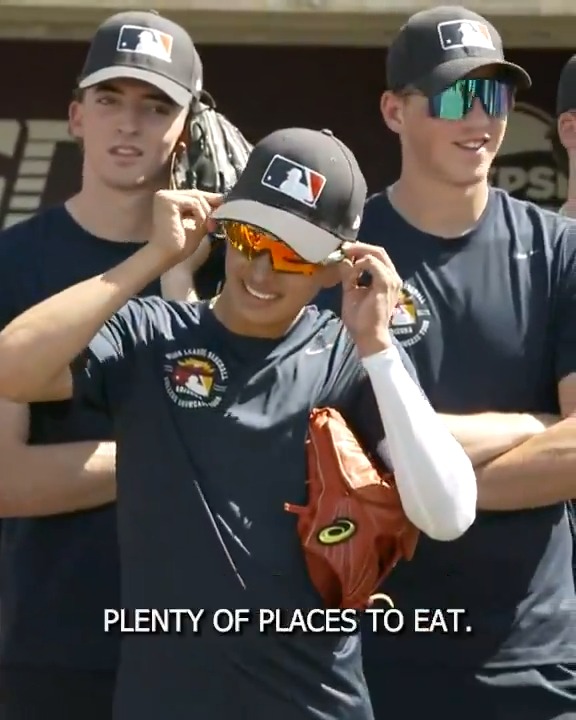 “International Baseball is probably one of the best things MLB does for the world" 🌎 The MLB International College Showcase played at Brazell Field at GCU Ballpark inspiring athletes of what their future could be. 💫⚾️ Grand Canyon Baseball MLBPipeline