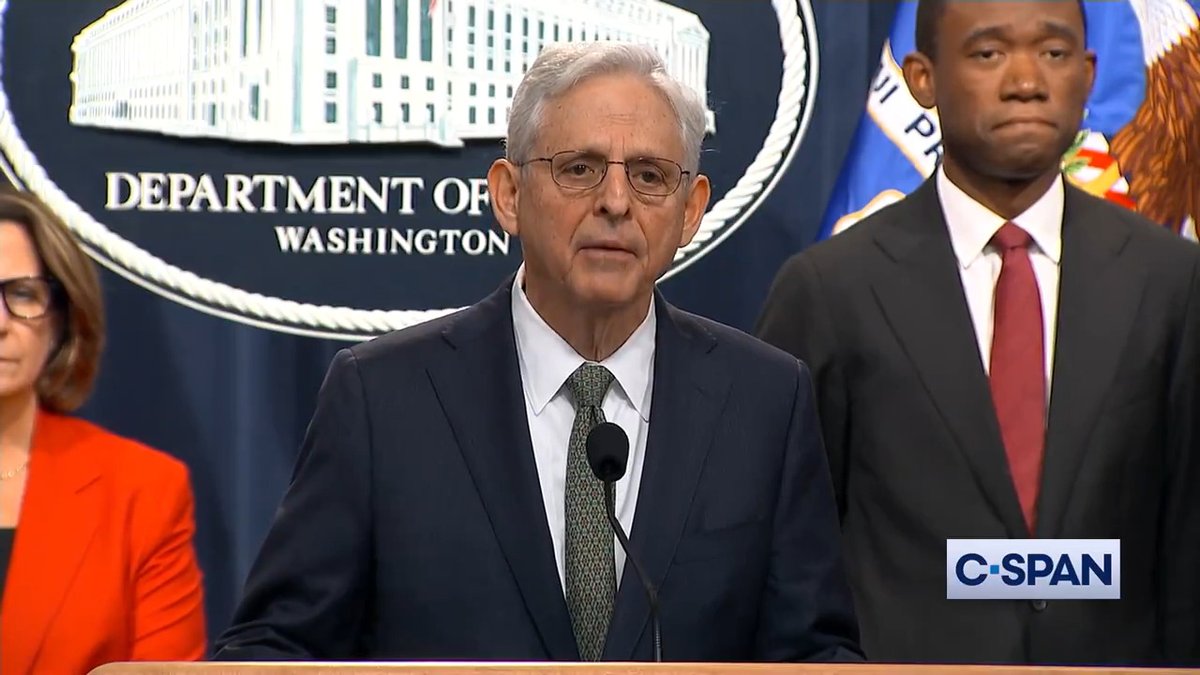 AG Garland: "By making its services convenient for criminals, it became one. Today, TD Bank became the largest bank in U.S. history to plead guilty to Bank Secrecy Act Program failures and the first bank in history to plead guilty to conspiracy to commit money laundering."