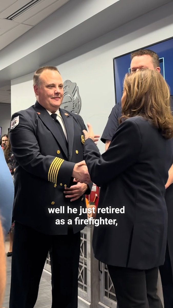 My brother-in-law just retired as a firefighter. I’ve seen what it means for someone to step into the firehouse to work a long, unpredictable, and dangerous shift to help people they’ve never met. I am so thankful for their character, service, and dedication to our communities.