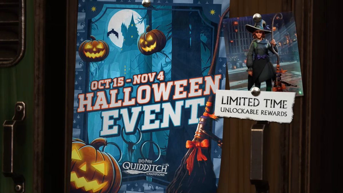 The #QuidditchChampions Halloween event starts on Oct. 15 to unlock the Lunar Witch Hat, Cat Eye Glasses, and more! And if you’re looking to test out the new Forbidden Forest Map before it goes into Multiplayer Pitch rotation, we’ve added it to Exhibition Mode!