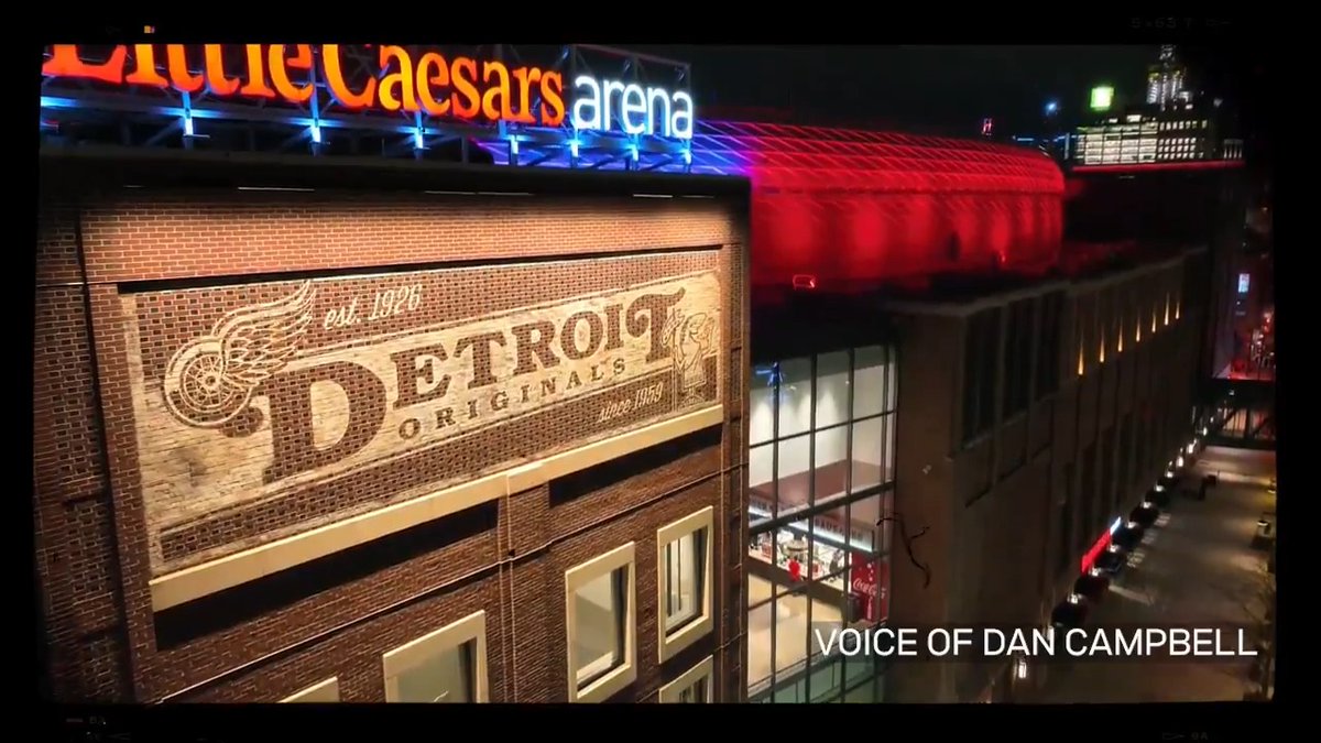 This city. This team. This season. 🏒 There’s no one to get us more excited for this Detroit Red Wings season than Detroit Lions head coach Dan Campbell. #LGRW
