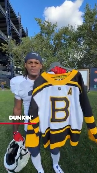 The correct answer is: all the Boston Bruins jerseys are 🔥