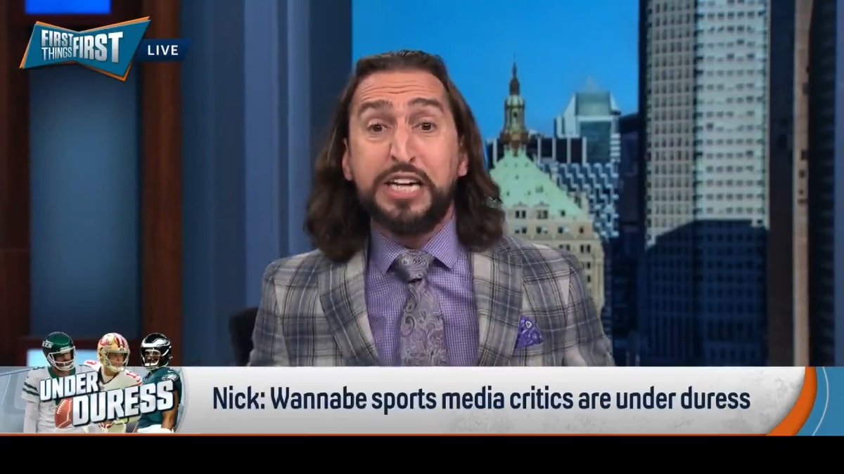 I turned 40 last week so I figured I’d have my first true “Old Man” take… which was that kids born in the 2000s getting on Twitter to complain about *Bob Costas* and *Al Michaels* need to shut the hell up.