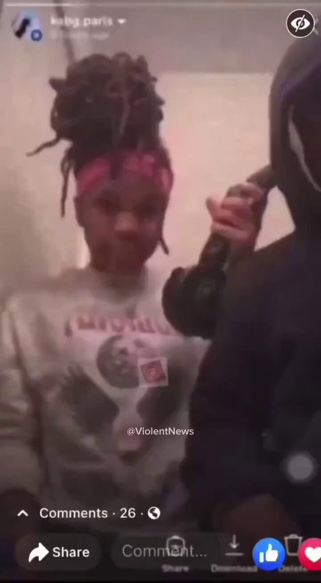 Young Girl Accidentally Shoots Cousin, Then Herself💥🔫 #robbery #death #shooting #shootings #fight #fights #Gore #accident