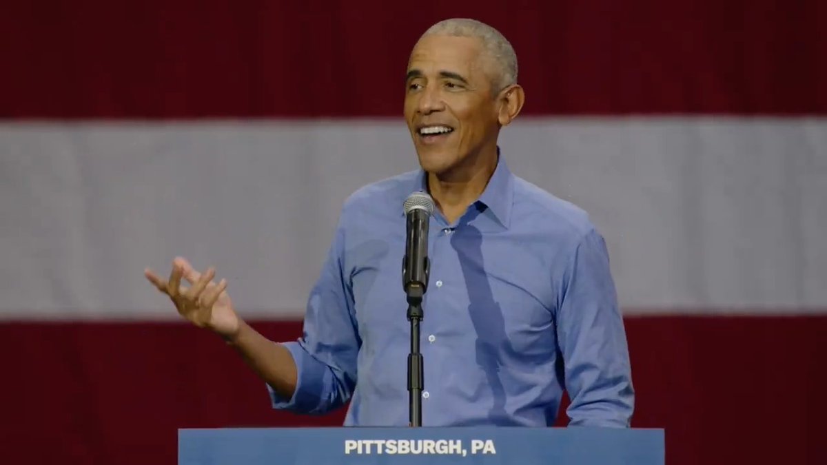 President Barack Obama: Kamala Harris doesn’t have ‘concepts’ of a plan. She has actual plans. She’ll give first-time homebuyers $25,000 to help with a down payment. She’ll lower drug prices. And instead of giving more tax cuts to billionaires like Trump, Kamala will give a tax cut to 100 million middle-class Americans