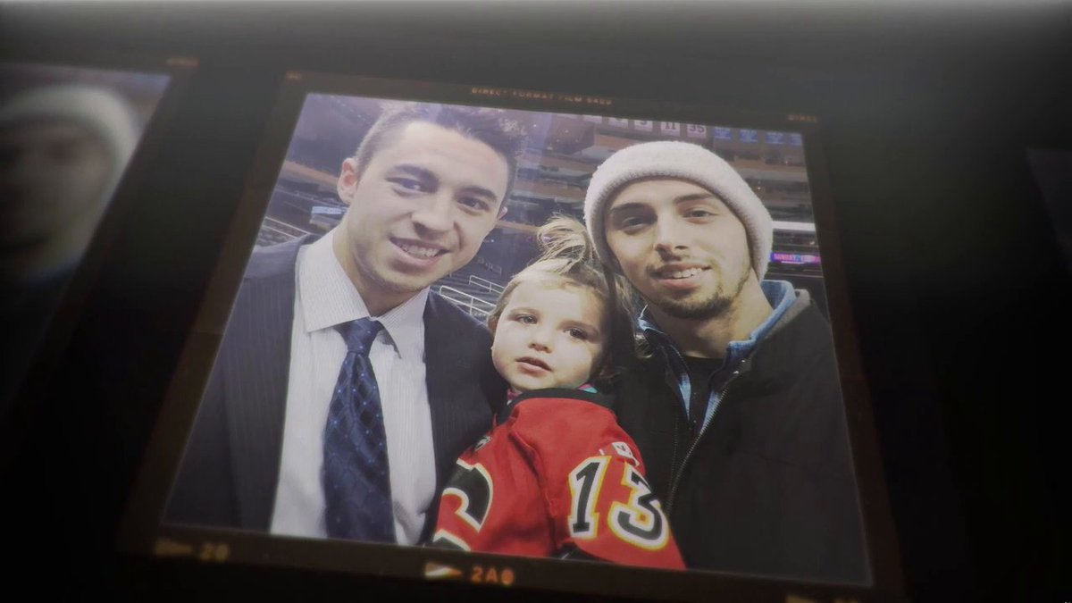 A touching tribute to Johnny and Matthew Gaudreau as the Columbus Blue Jackets begin their season tonight in Minnesota. ❤️