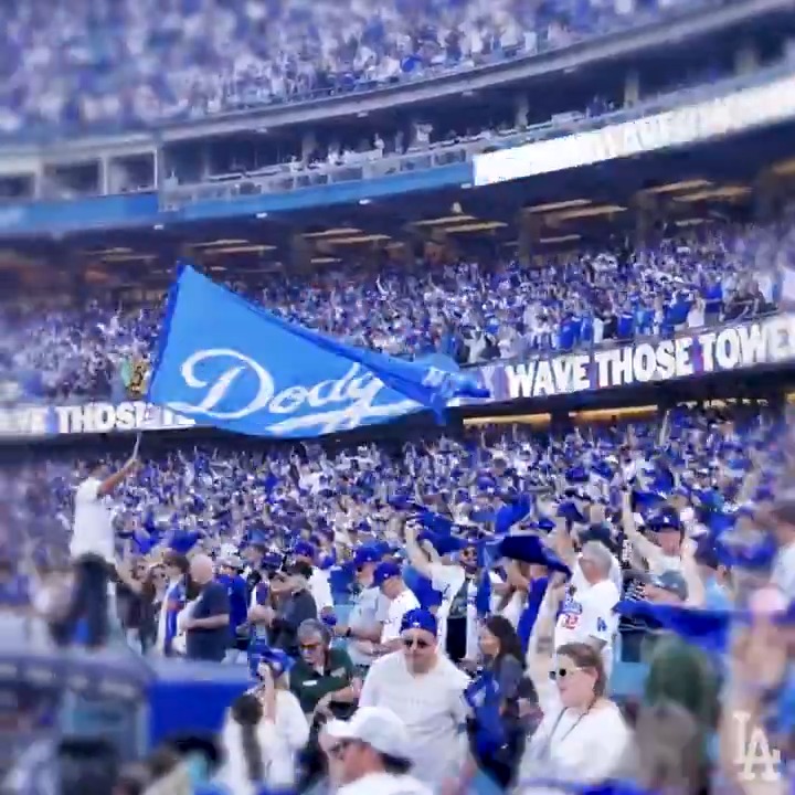 Game 5. Dodger Stadium. Tomorrow. Get ready to bring the energy! #LetsGoDodgers