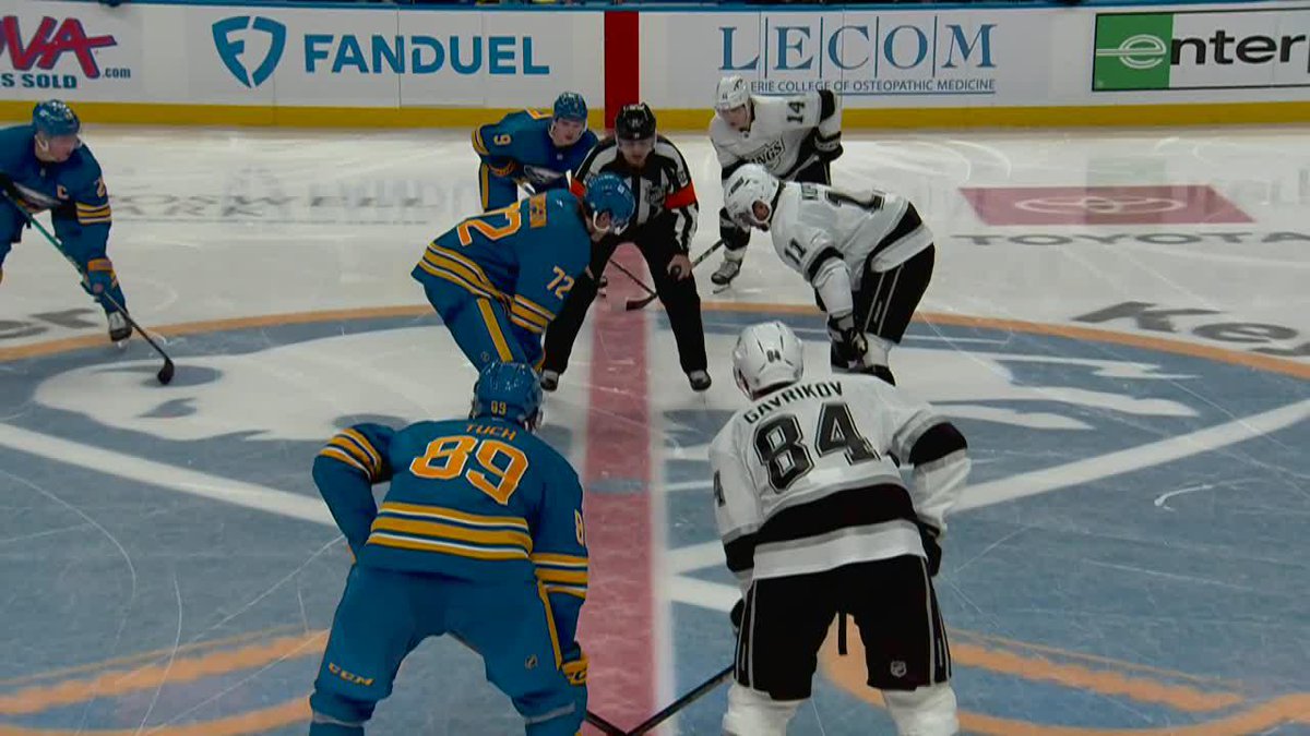 ANZE KOPITAR HAT TRICK IN BUFFALO 🎩🎩🎩