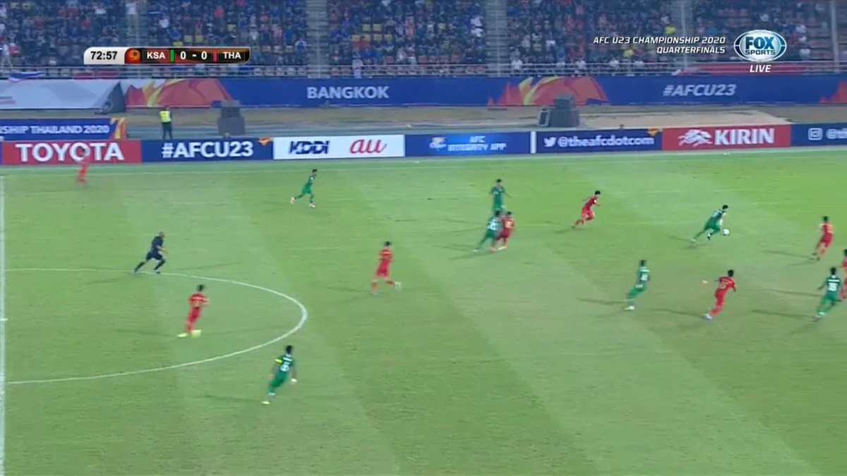 QF AFC Cup U-23 2020 saat Thailand dirampok oleh manusia yg sama: Ahmed Al-Kaf.