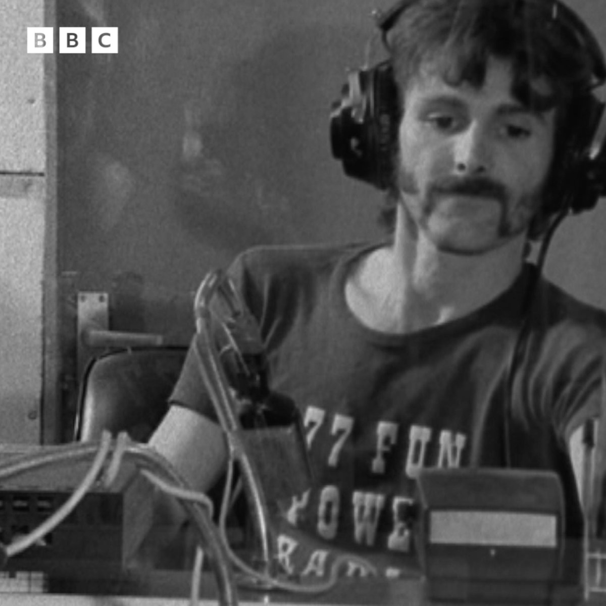1974: DJ 'Deke' Duncan presented his radio show from his shed to the smallest audience in the UK - his wife, who made up the station's entire listenership.