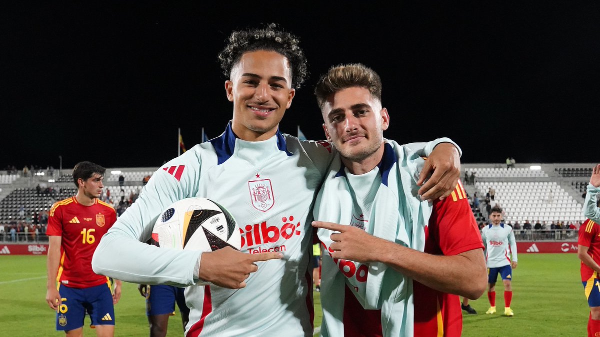 âš La gran noche de Mateoojoseph9. đ€đŒđȘđž Su primer 'đđđ§-đ§đ„đđđ' con España. ✠Promedia đđ» đŽđŒđč đœđŒđż đœđźđżđđ¶đ±đŒ con la SelecciĂłn Española Masculina de FĂștbol sub-21. đŠ đđđŁđ„đđđđđąđ„ #U21EURO