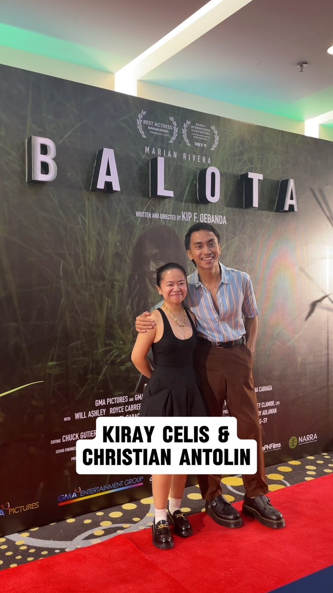 HAPPENING NOW: #BALOTA premiere night! 🤩 Star-studded nga naman ang red carpet sa ginaganap na premiere night ngayon ng BALOTA!