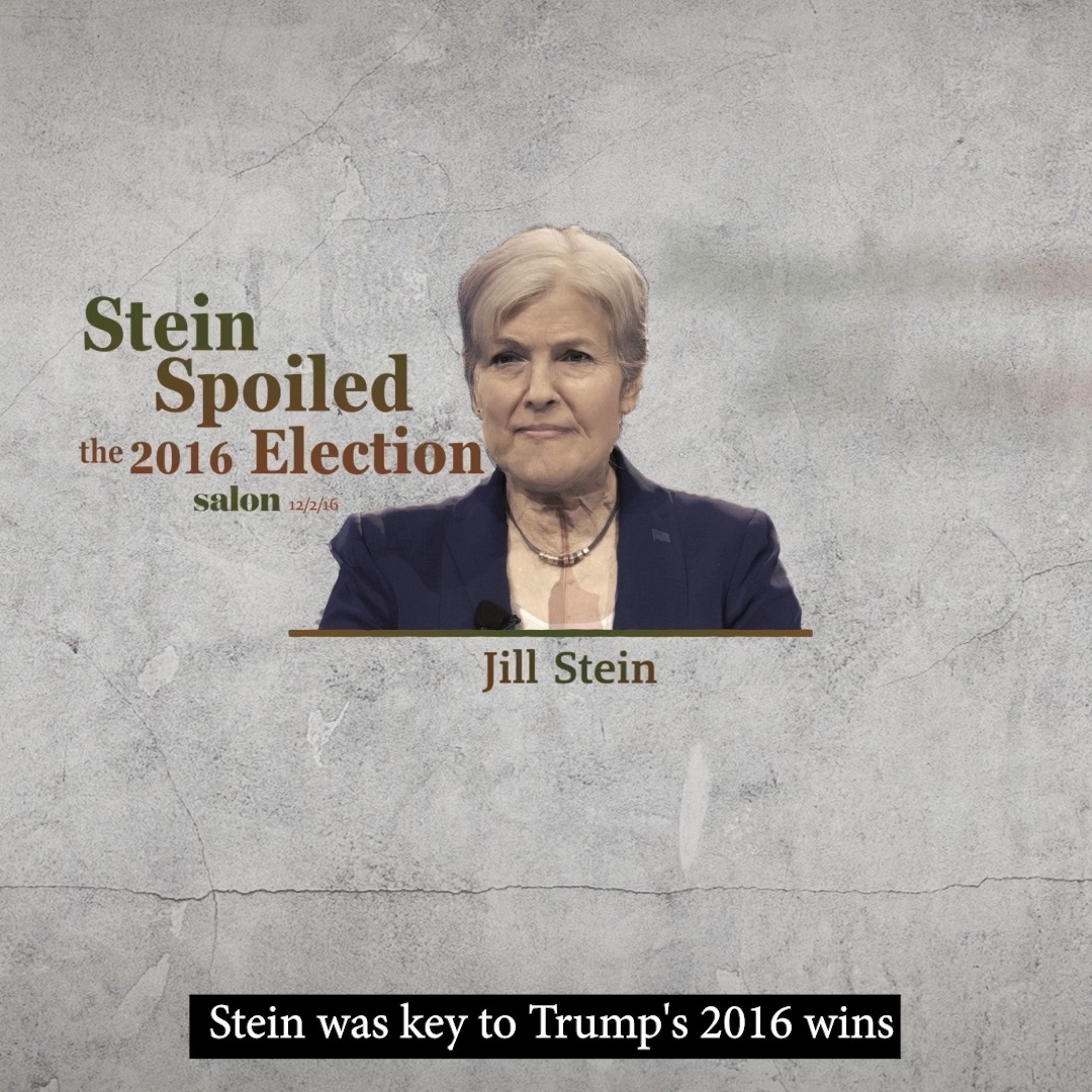 Today the DNC is releasing its first-ever ad focused on third-party candidates. Trump “likes” that Jill Stein is in this race—because Jill Stein can’t win, but she can help Trump win.