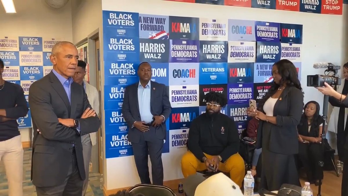 President Obama: I hope you watched the debate. That was like Mike Tyson. It was like, ‘oh man. stop that now.’ We know Kamala Harris can do the job